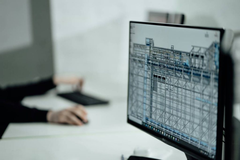 Engineer's workplace | Need help with BIM or VDC services? We are Powerkh, a UK digital design consultancy with over a decade of experience working on these trades in the US, UK, and EU. Contact us for a free consult and let's see how we can help you! >>> krp@powerkh.com