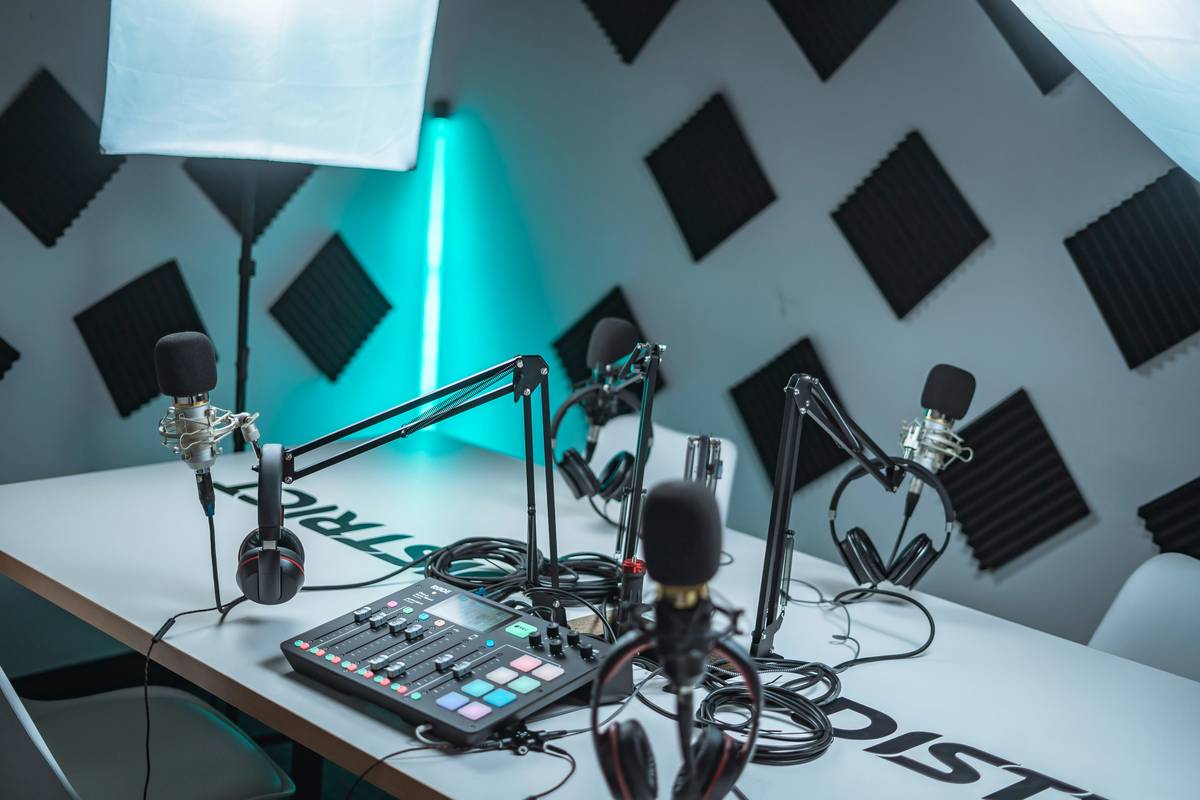 budget vs pro recording equipment for podcast comparison setup